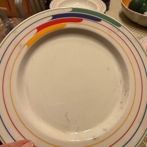 Studio Nova Colorful Swirl Dinner Plate